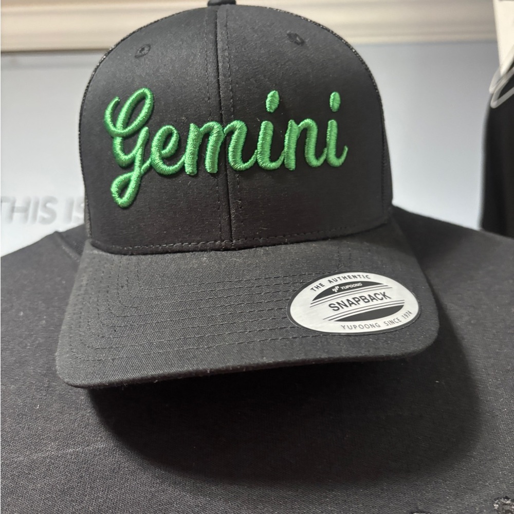 Black Snapback Zodiac Custom Hats